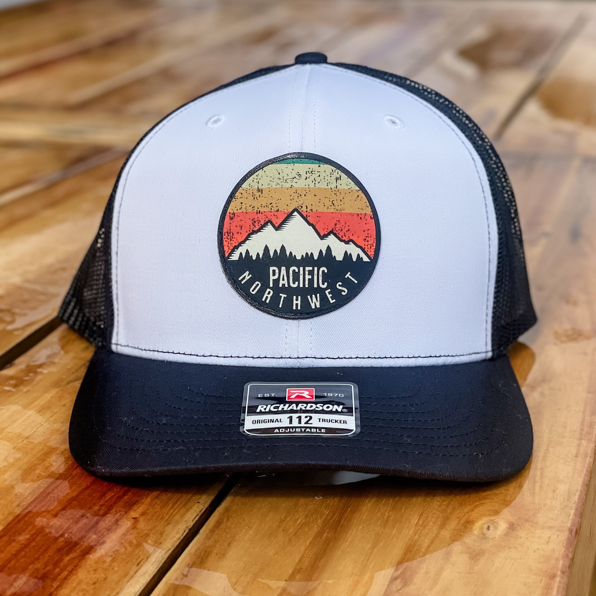 An application scenario or product detail of custom leather patch hats no minimum - Image 7