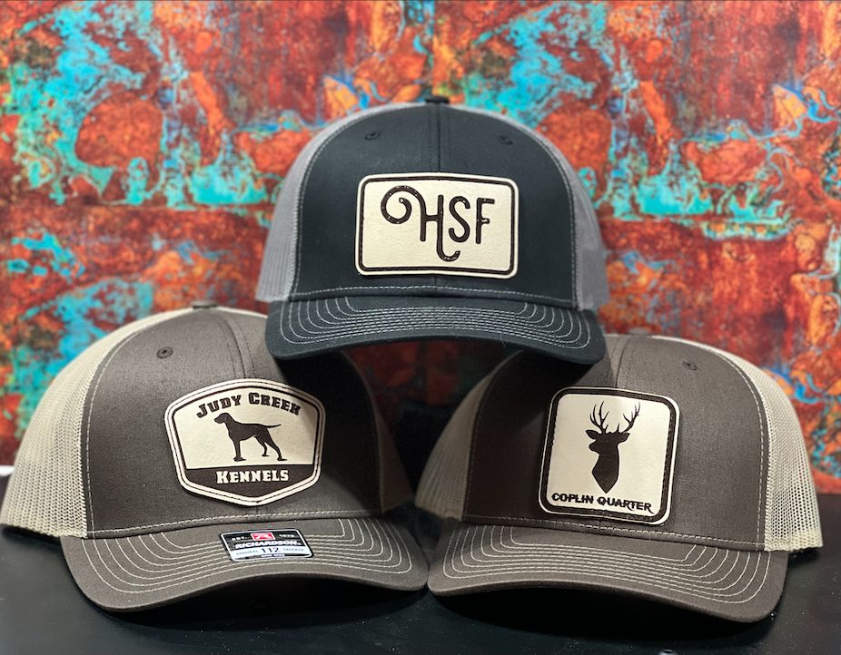 An application scenario or product detail of custom leather patch hats no minimum - Image 14