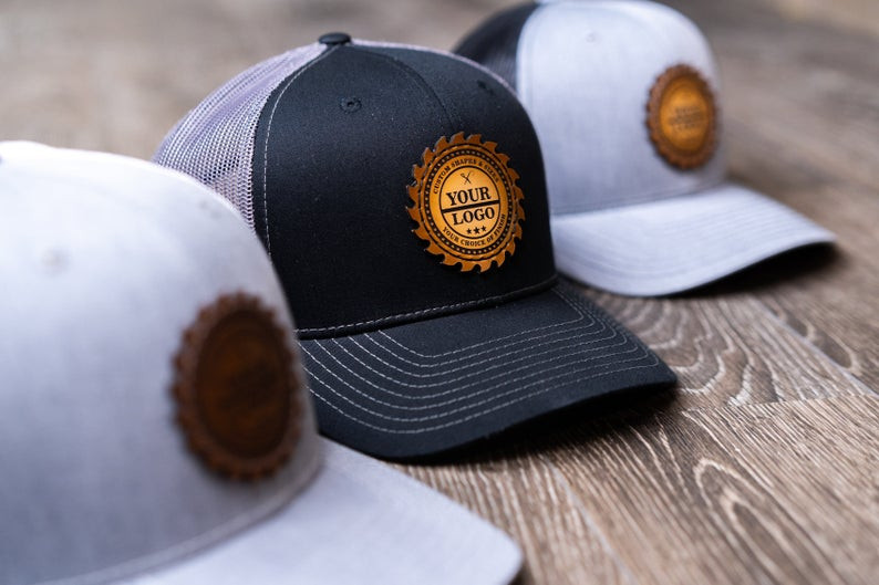 An application scenario or product detail of custom leather patch hats no minimum - Image 19