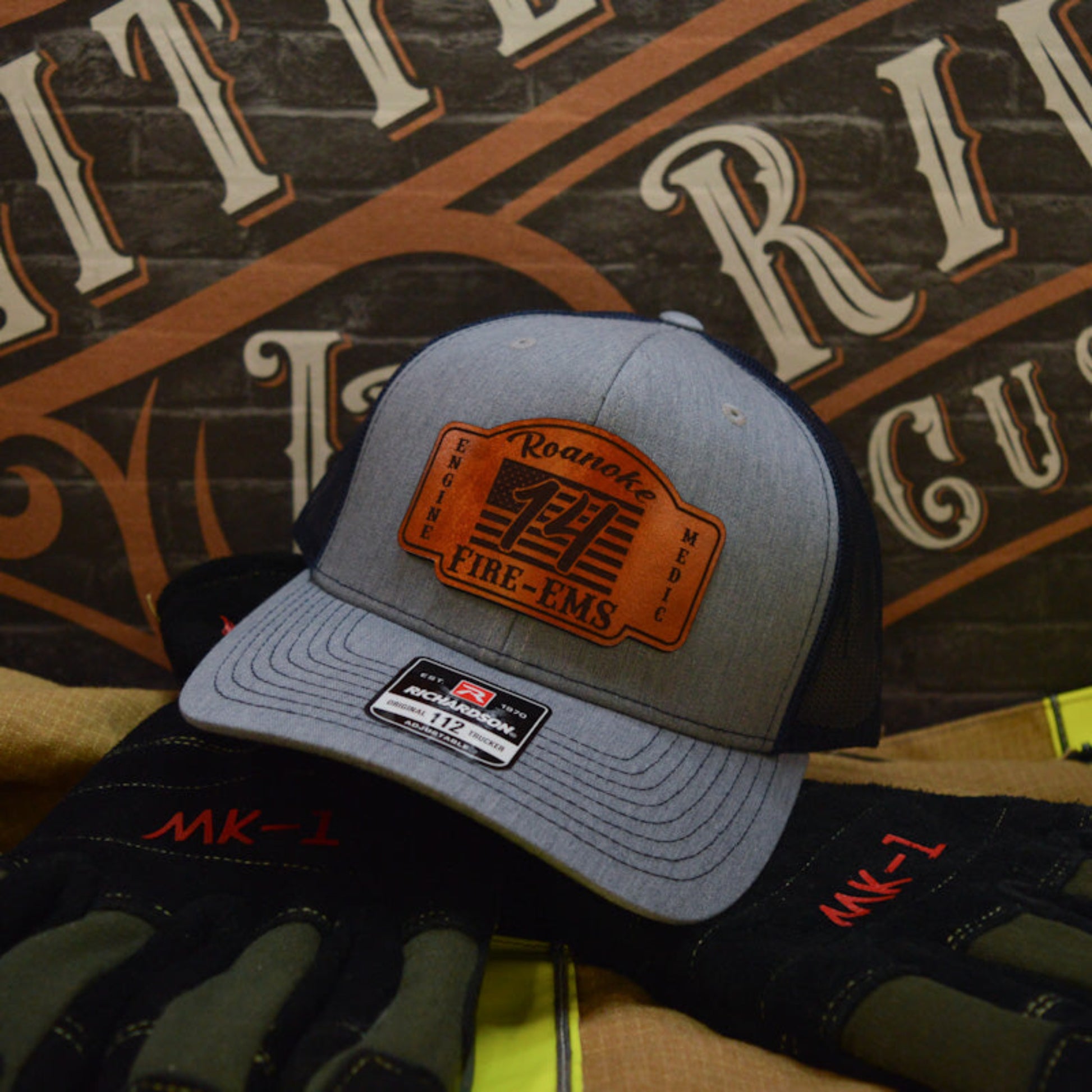 An application scenario or product detail of custom leather patch hats no minimum - Image 21