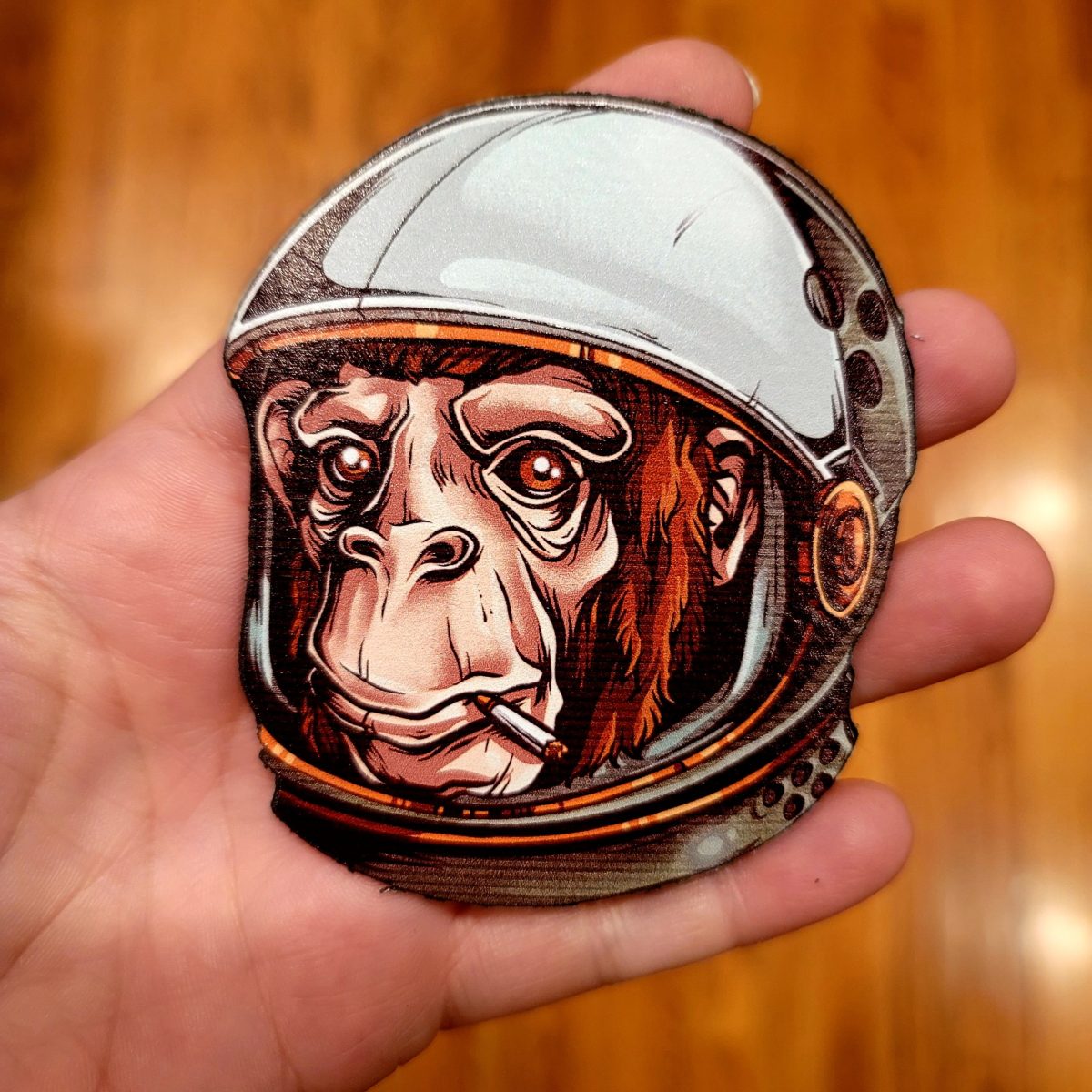 An application scenario or product detail of custom leather patches - Image 17
