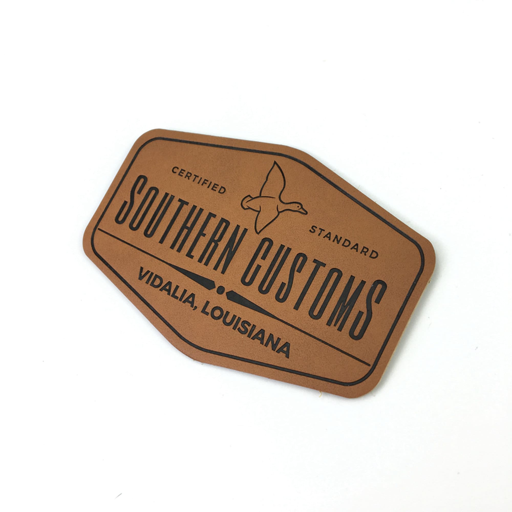 An application scenario or product detail of custom leather patches - Image 19
