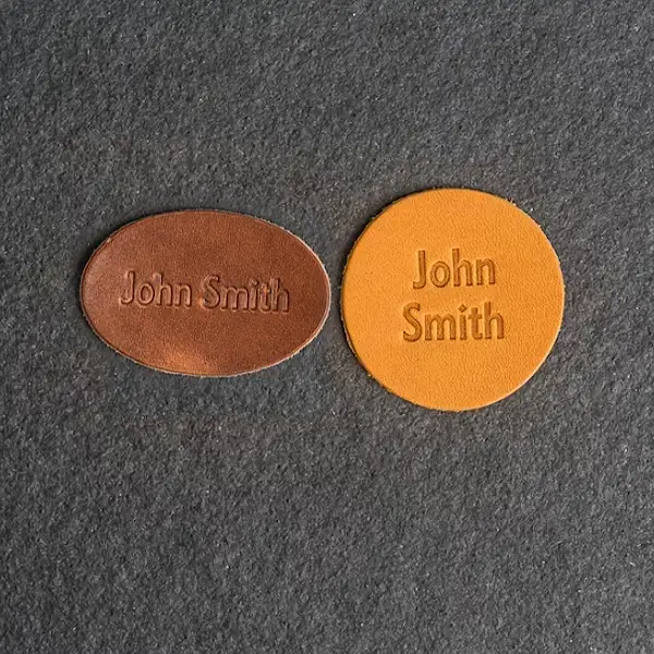 An application scenario or product detail of custom leather patches for jackets - Image 21