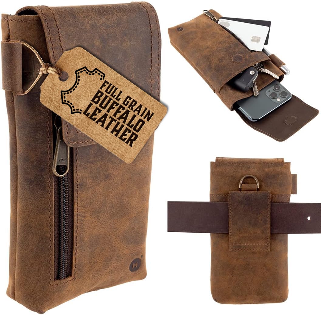 An application scenario or product detail of custom leather phone holster - Image 19