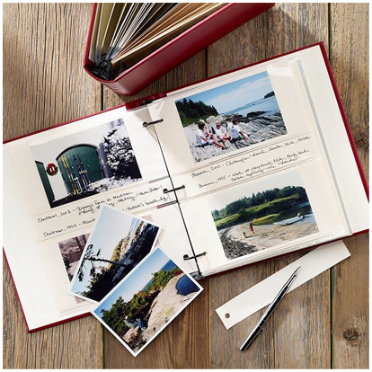 An application scenario or product detail of custom leather photo albums - Image 23