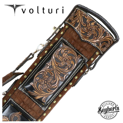 An application scenario or product detail of custom leather pool cue cases - Image 4