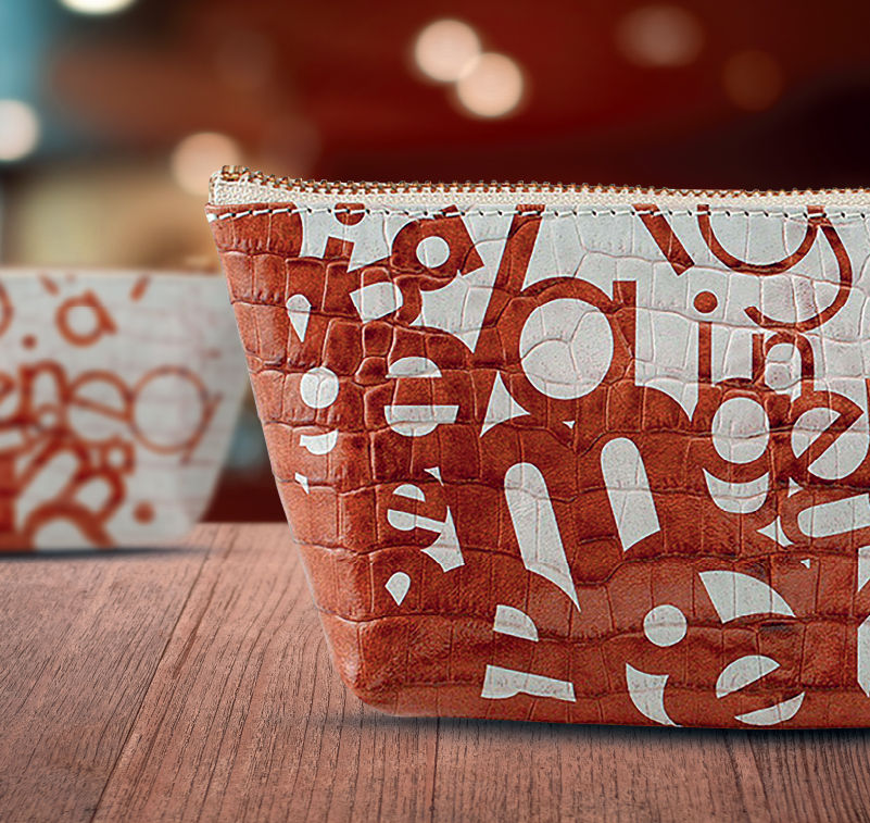 An application scenario or product detail of custom leather printing - Image 5