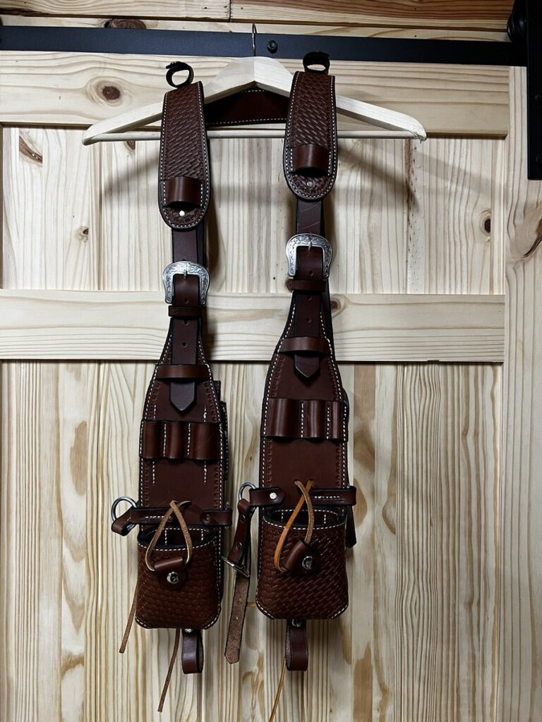 Featured image for the custom leather radio harness guide