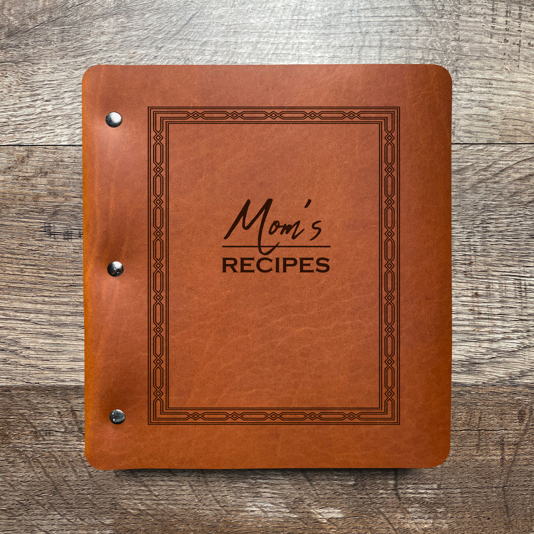 An application scenario or product detail of custom leather recipe book - Image 13