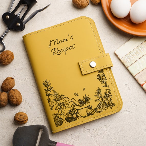 An application scenario or product detail of custom leather recipe book - Image 17