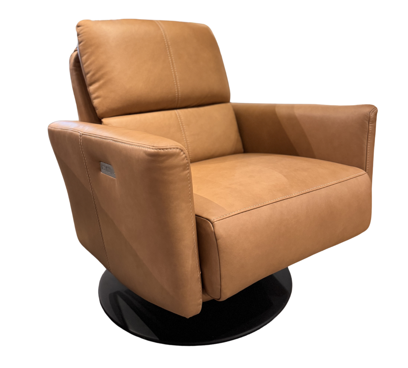 An application scenario or product detail of custom leather recliner - Image 11
