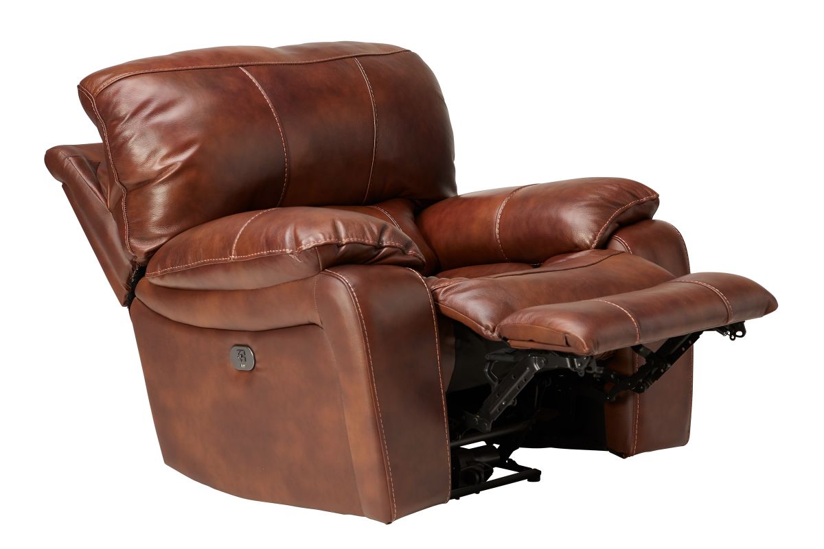 An application scenario or product detail of custom leather recliner - Image 13