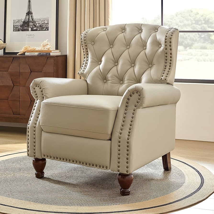 An application scenario or product detail of custom leather recliner - Image 21