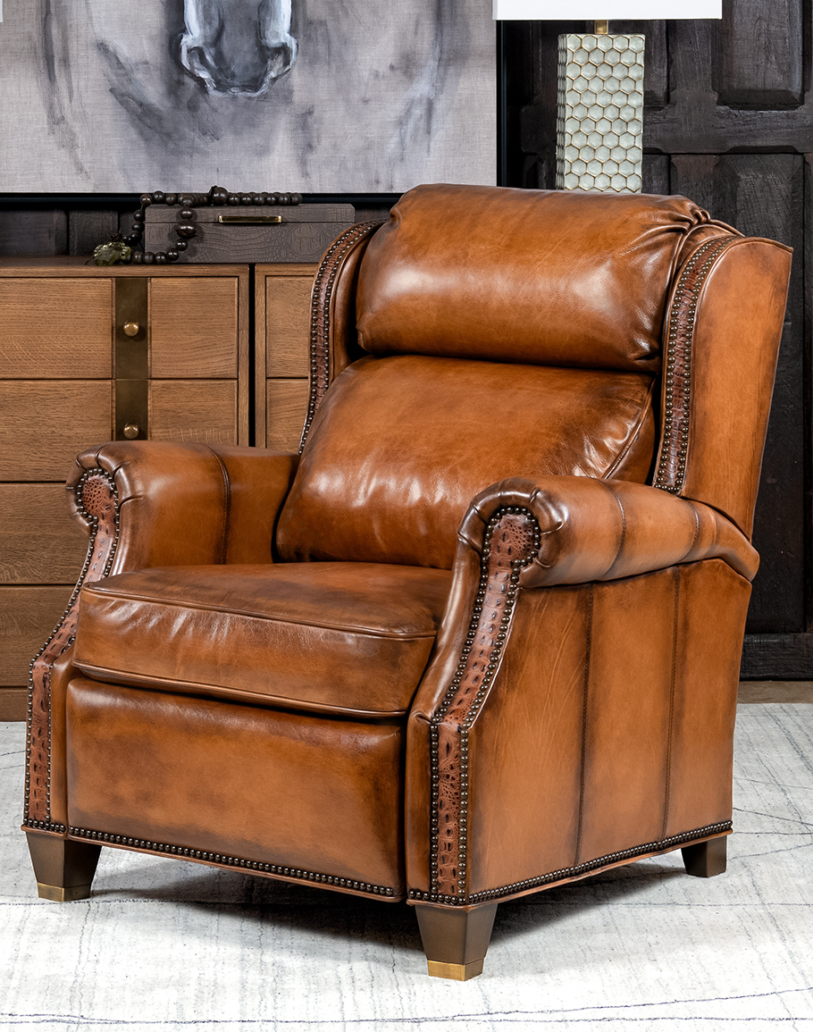 Featured image for the custom leather recliner guide