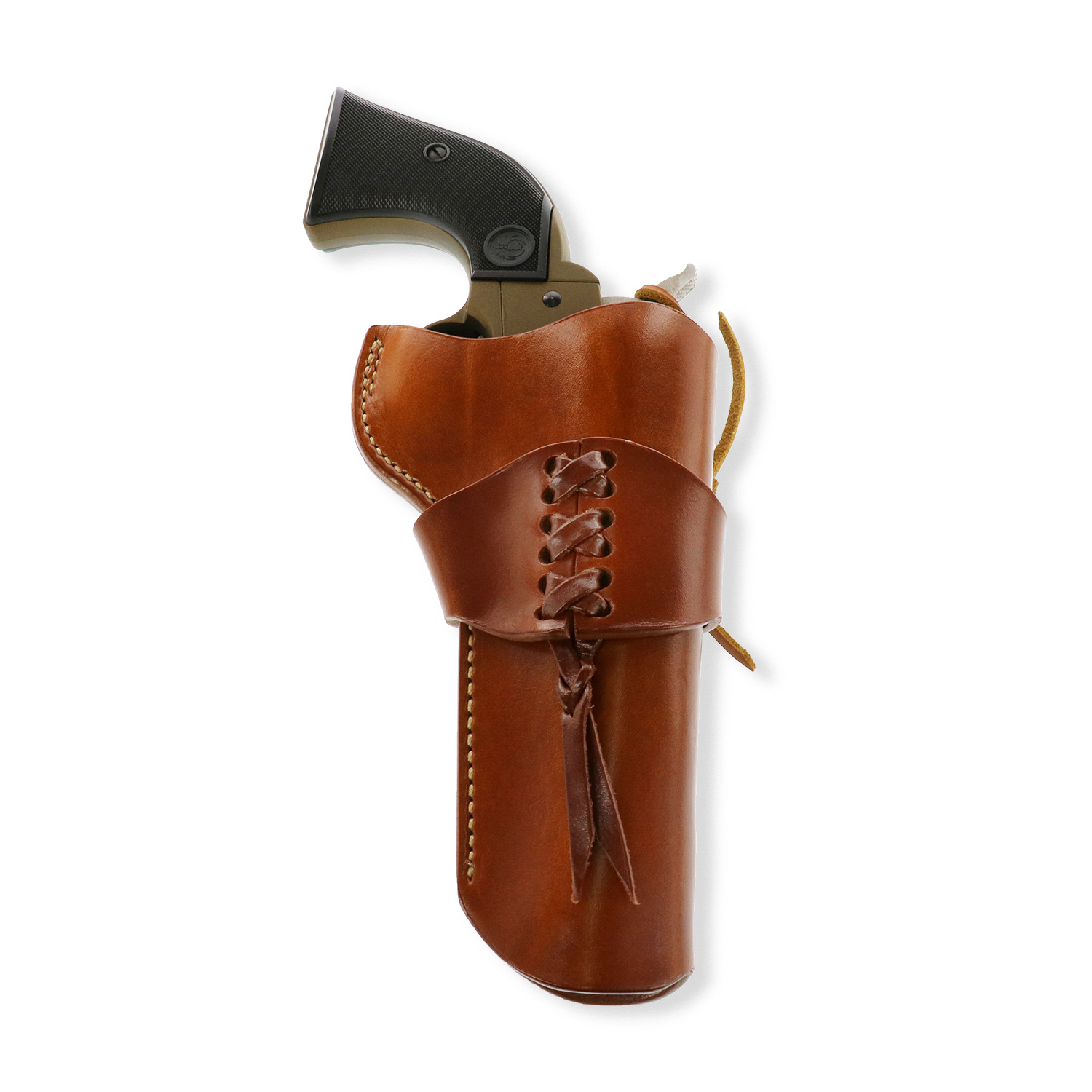 An application scenario or product detail of custom leather revolver holsters - Image 8