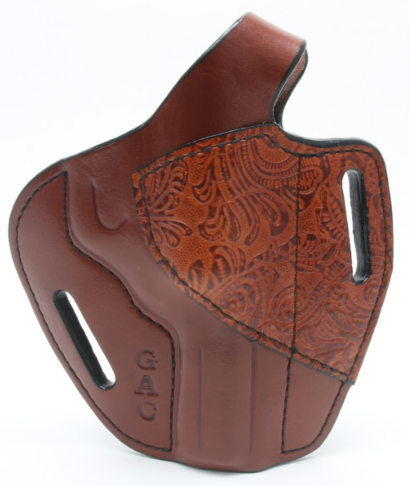 An application scenario or product detail of custom leather revolver holsters - Image 16