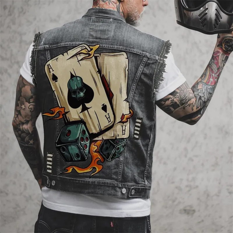An application scenario or product detail of custom leather riding vest - Image 13