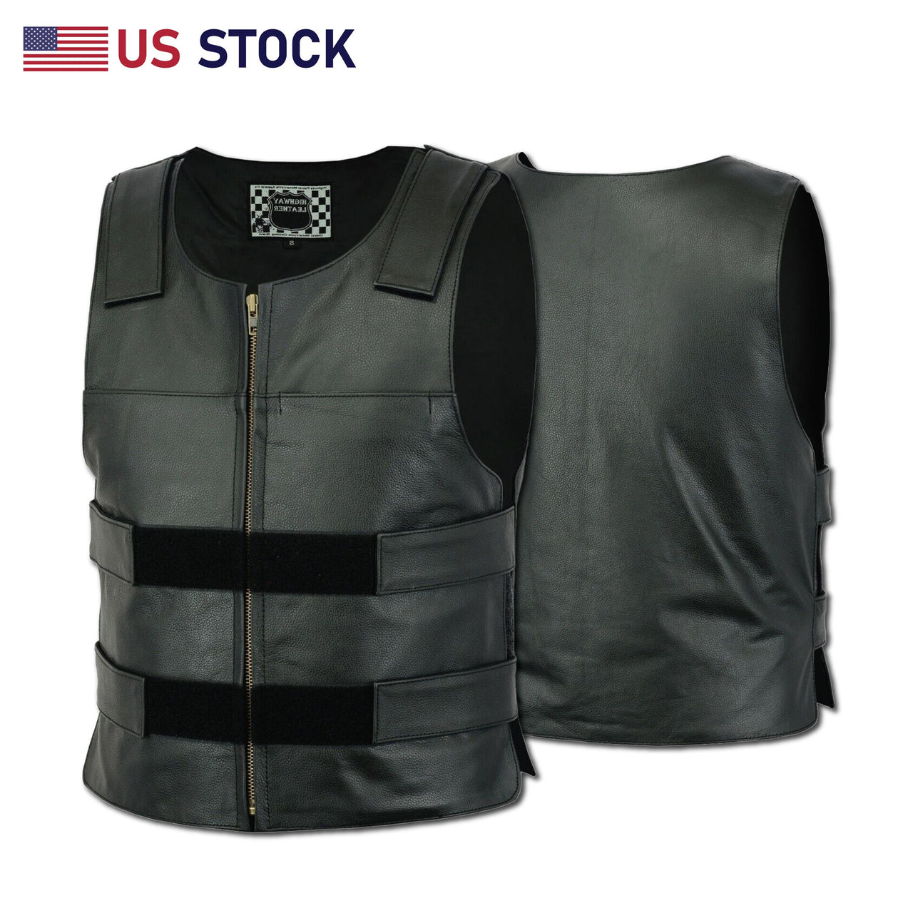 An application scenario or product detail of custom leather riding vest - Image 16