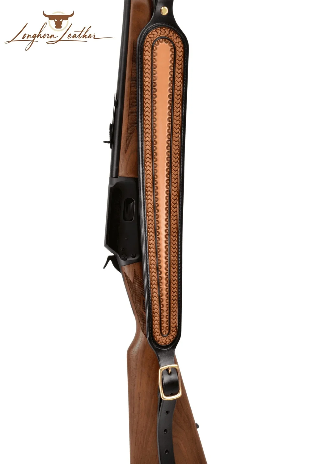 An application scenario or product detail of custom leather rifle slings - Image 9