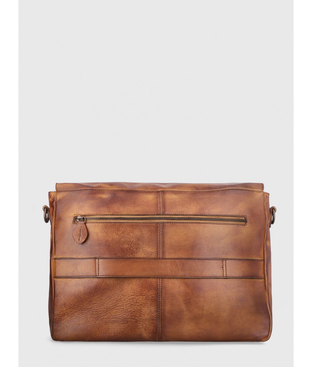An application scenario or product detail of custom leather satchel - Image 19