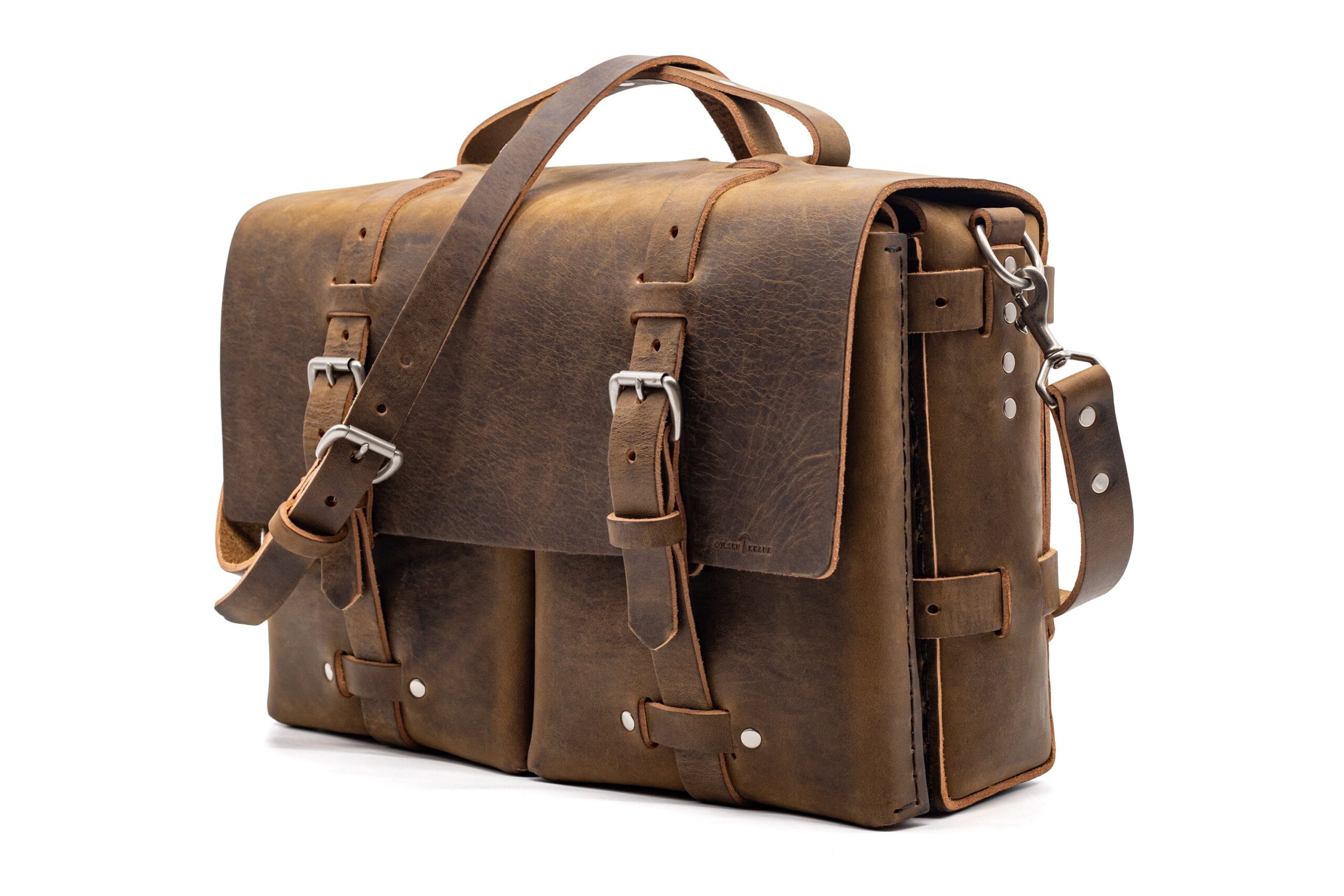 Featured image for the custom leather satchel guide