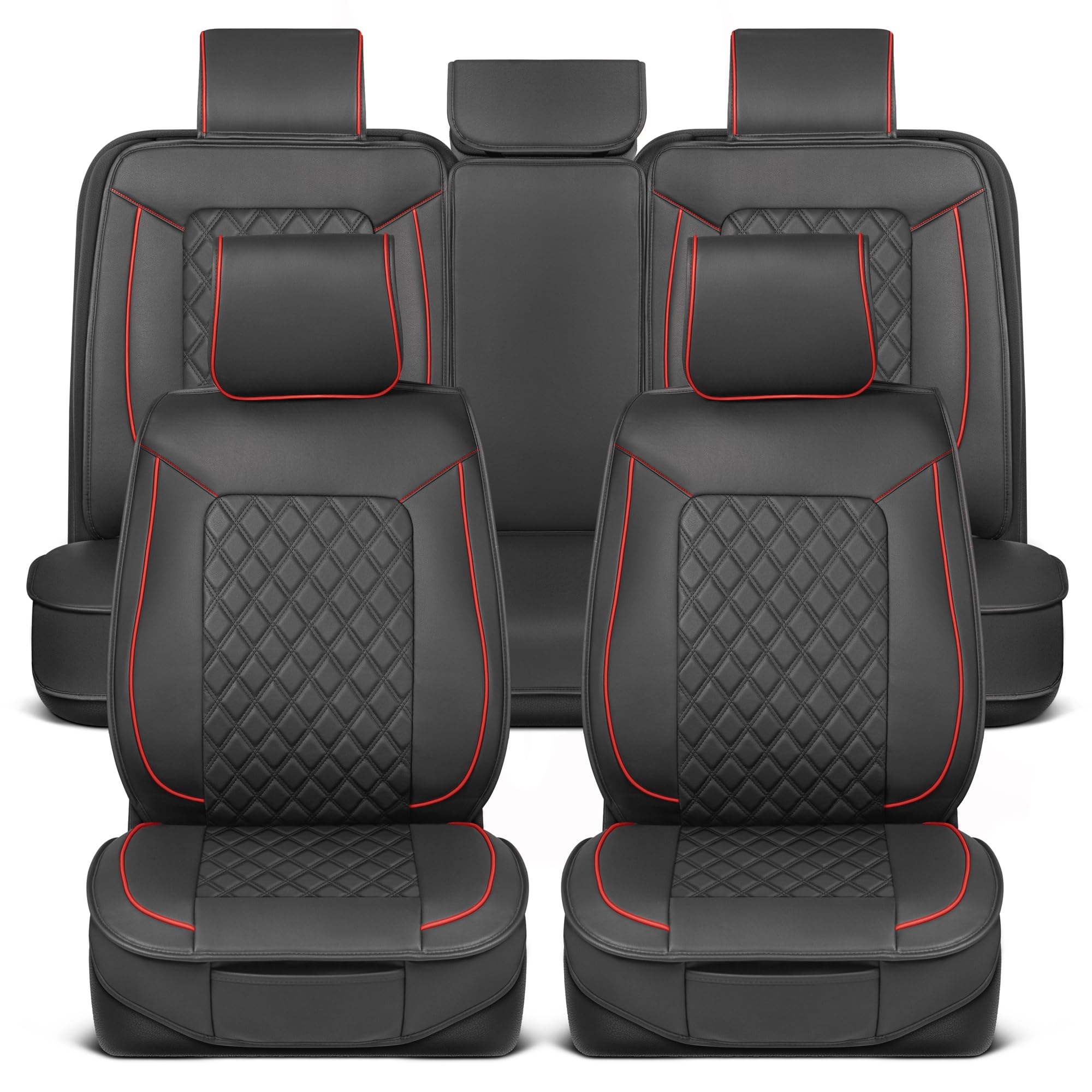 An application scenario or product detail of custom leather seat cover - Image 5