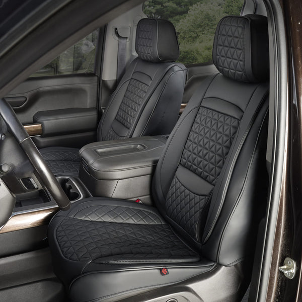 An application scenario or product detail of custom leather seat cover - Image 17