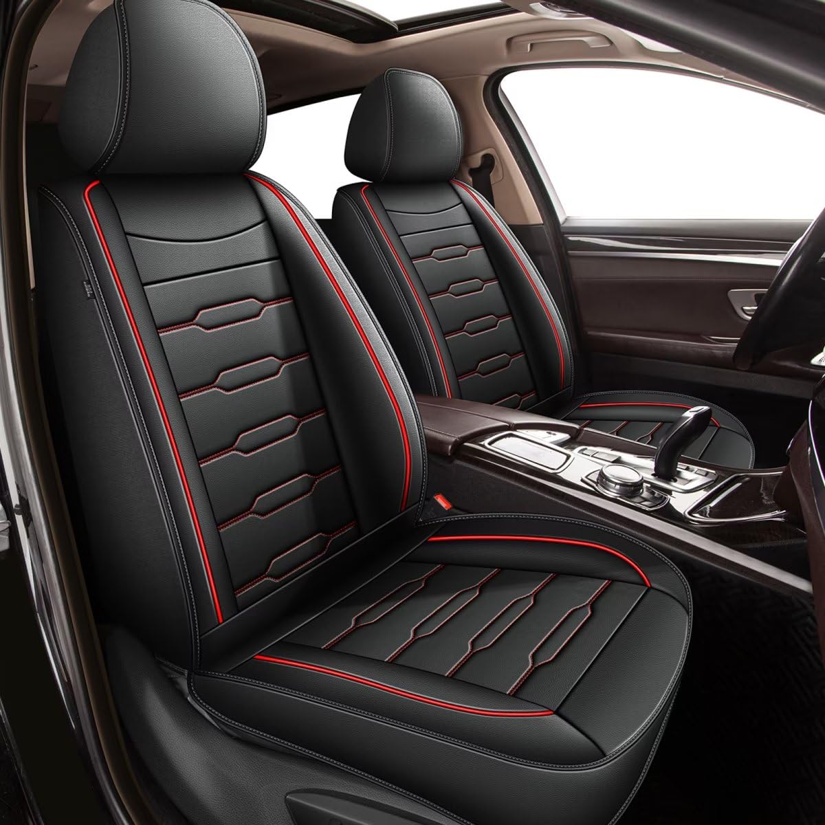 An application scenario or product detail of custom leather seat cover - Image 21