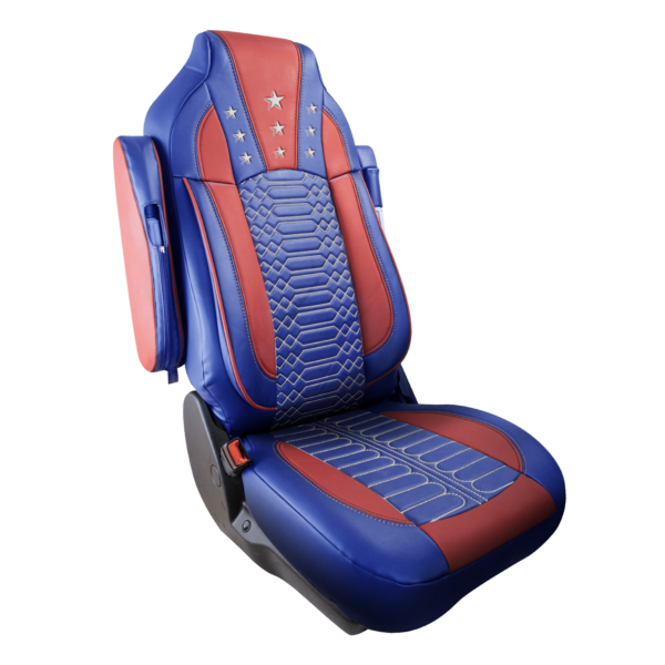 An application scenario or product detail of custom leather seat covers for trucks - Image 17