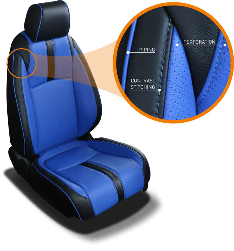 An application scenario or product detail of custom leather seating - Image 1