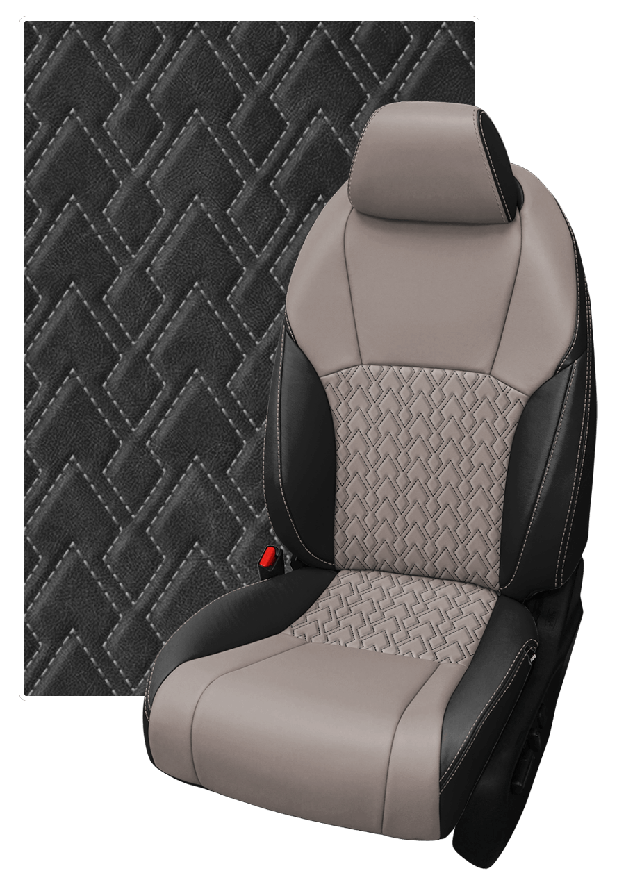 An application scenario or product detail of custom leather seating - Image 2