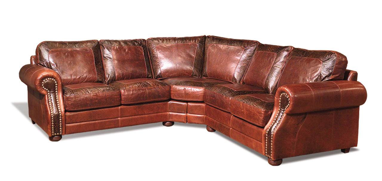 An application scenario or product detail of custom leather sectional - Image 10