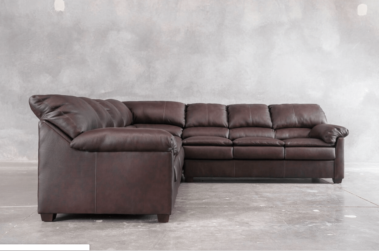 An application scenario or product detail of custom leather sectional - Image 18