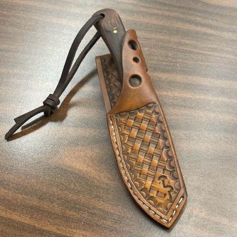 An application scenario or product detail of custom leather sheath - Image 2