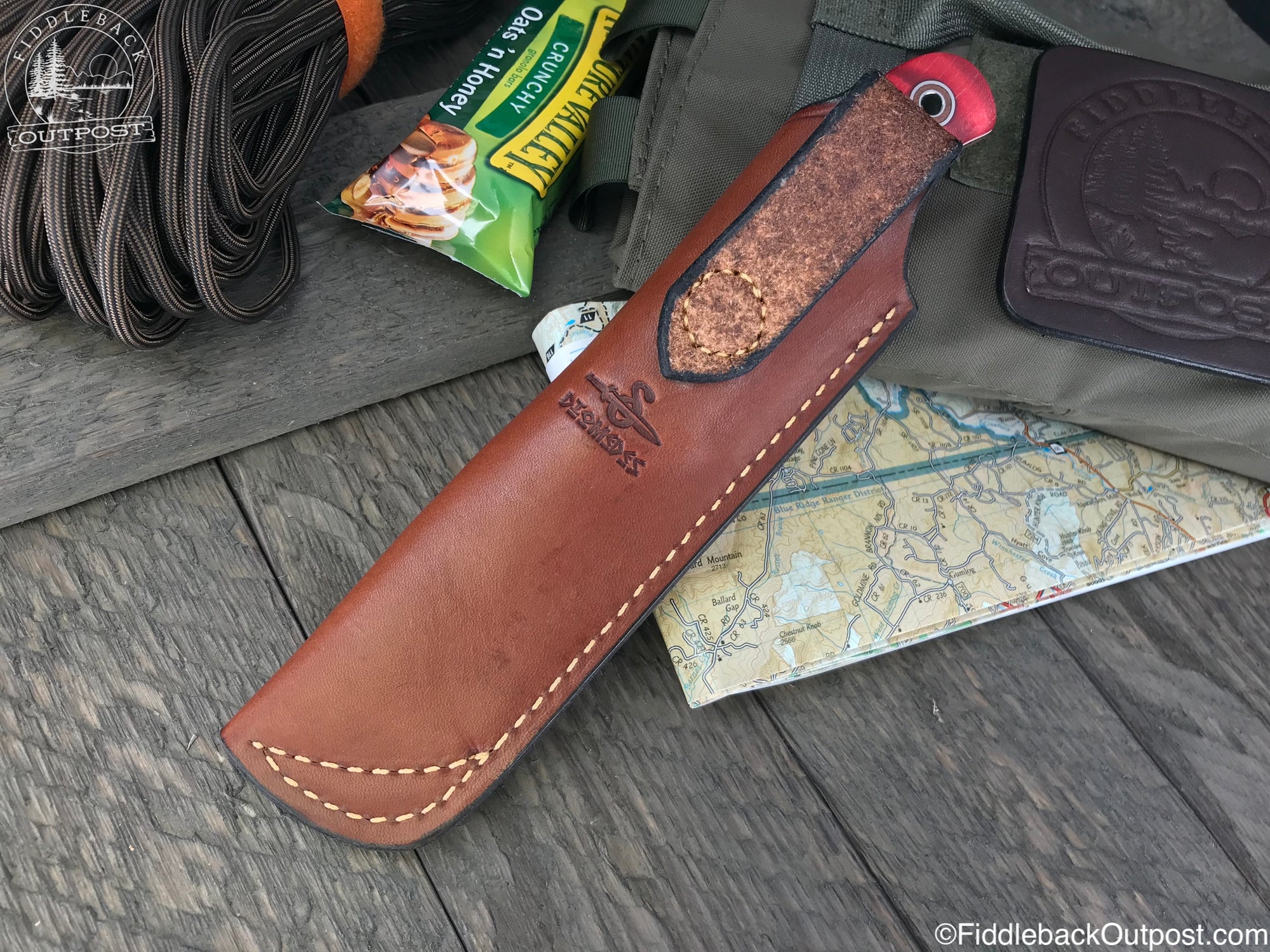 An application scenario or product detail of custom leather sheath - Image 15