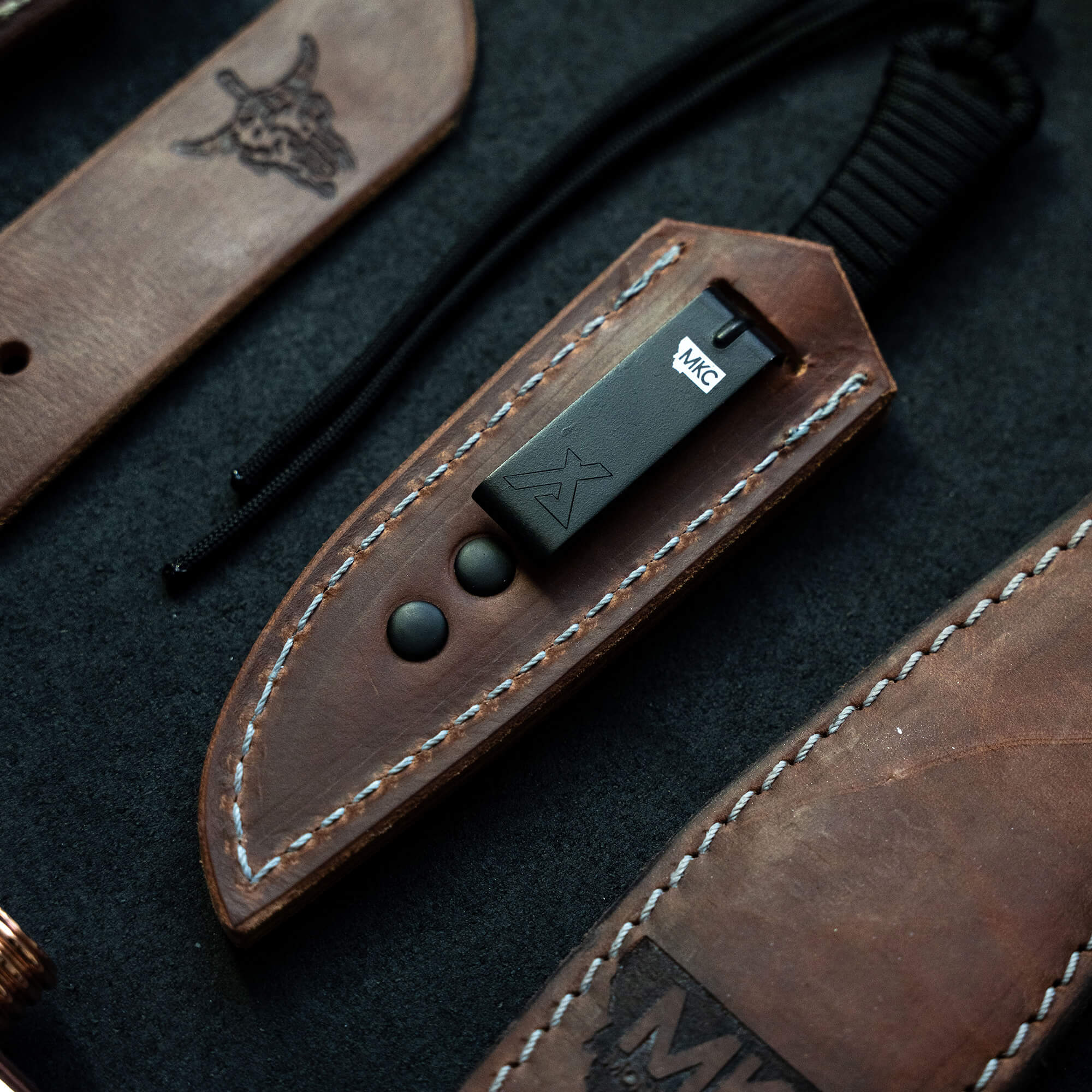 An application scenario or product detail of custom leather sheath - Image 16