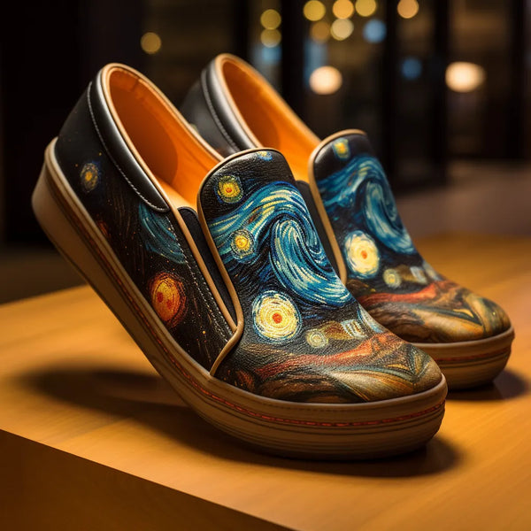 An application scenario or product detail of custom leather shoes - Image 2