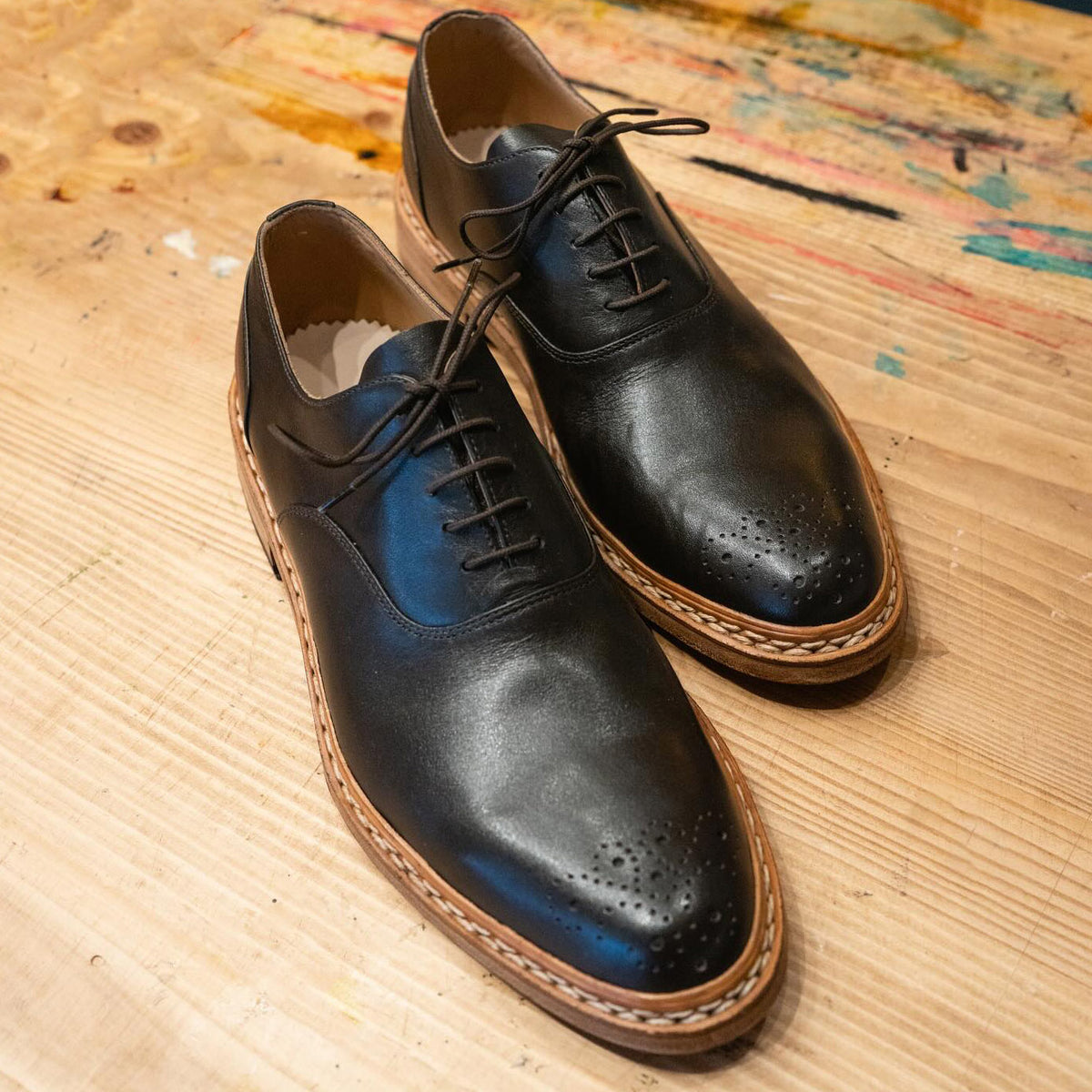 An application scenario or product detail of custom leather shoes - Image 7