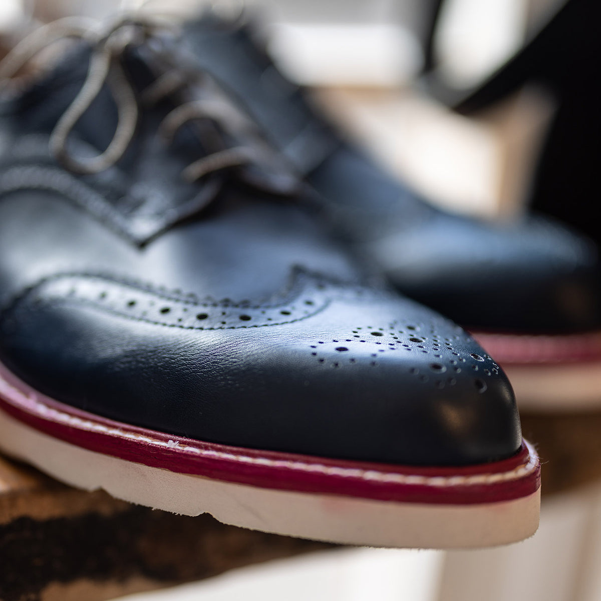 An application scenario or product detail of custom leather shoes - Image 21