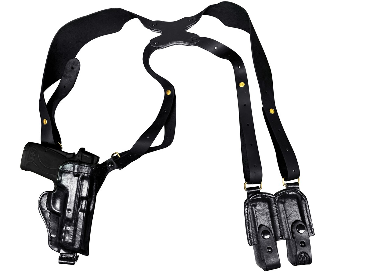 An application scenario or product detail of custom leather shoulder holster - Image 11