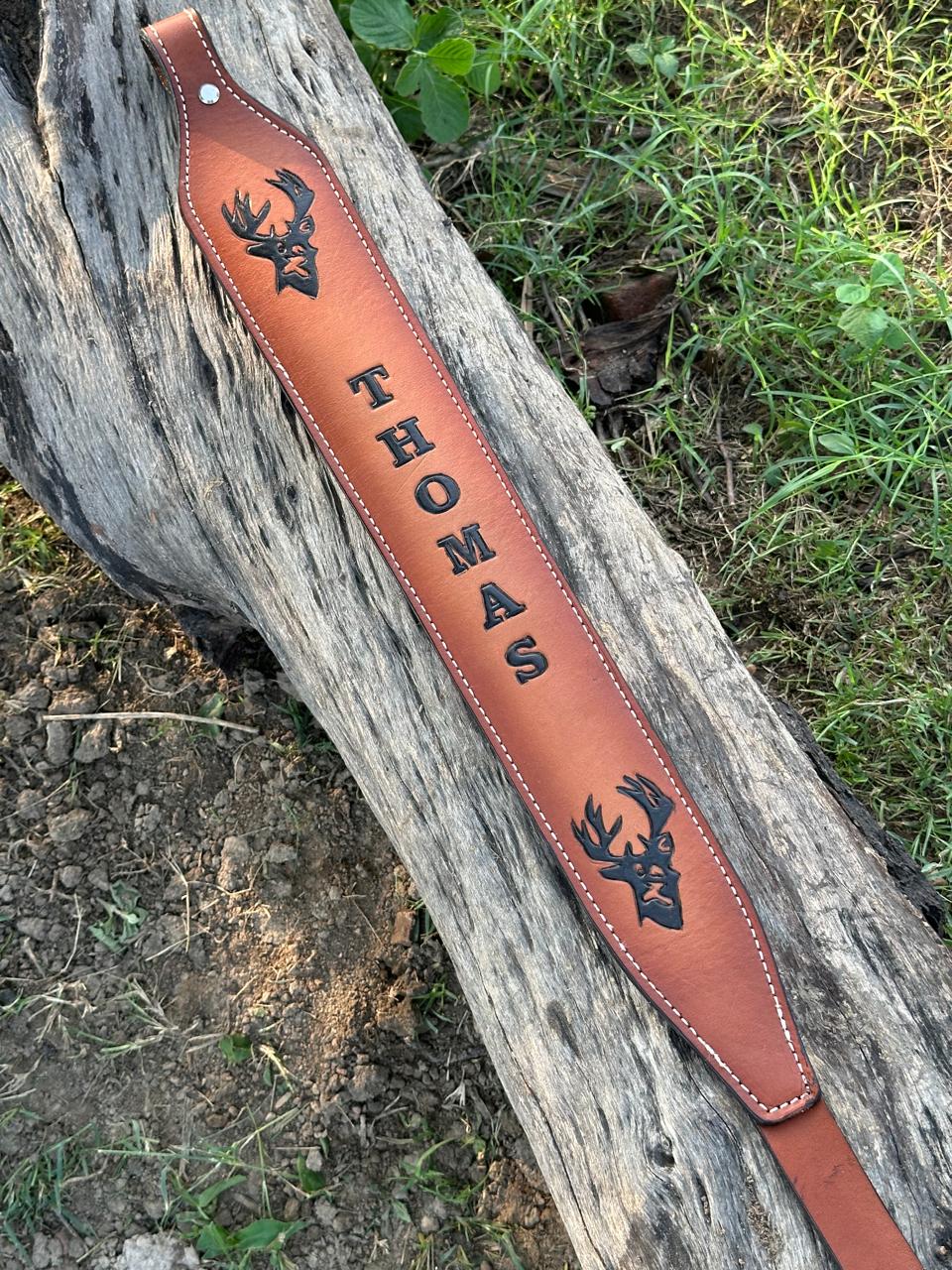 An application scenario or product detail of custom leather slings - Image 19