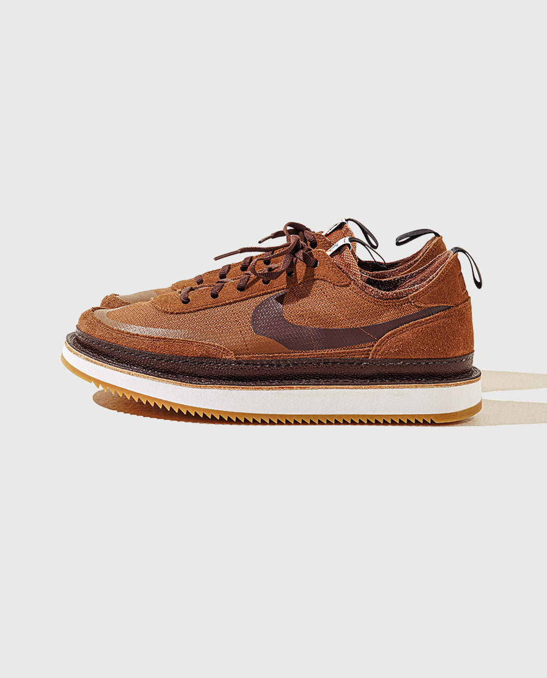 An application scenario or product detail of custom leather sneakers - Image 11