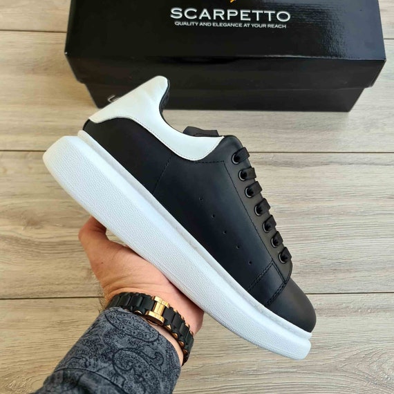 An application scenario or product detail of custom leather sneakers - Image 18
