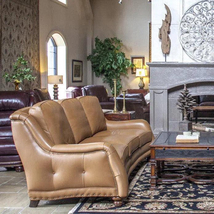 An application scenario or product detail of custom leather sofa - Image 20