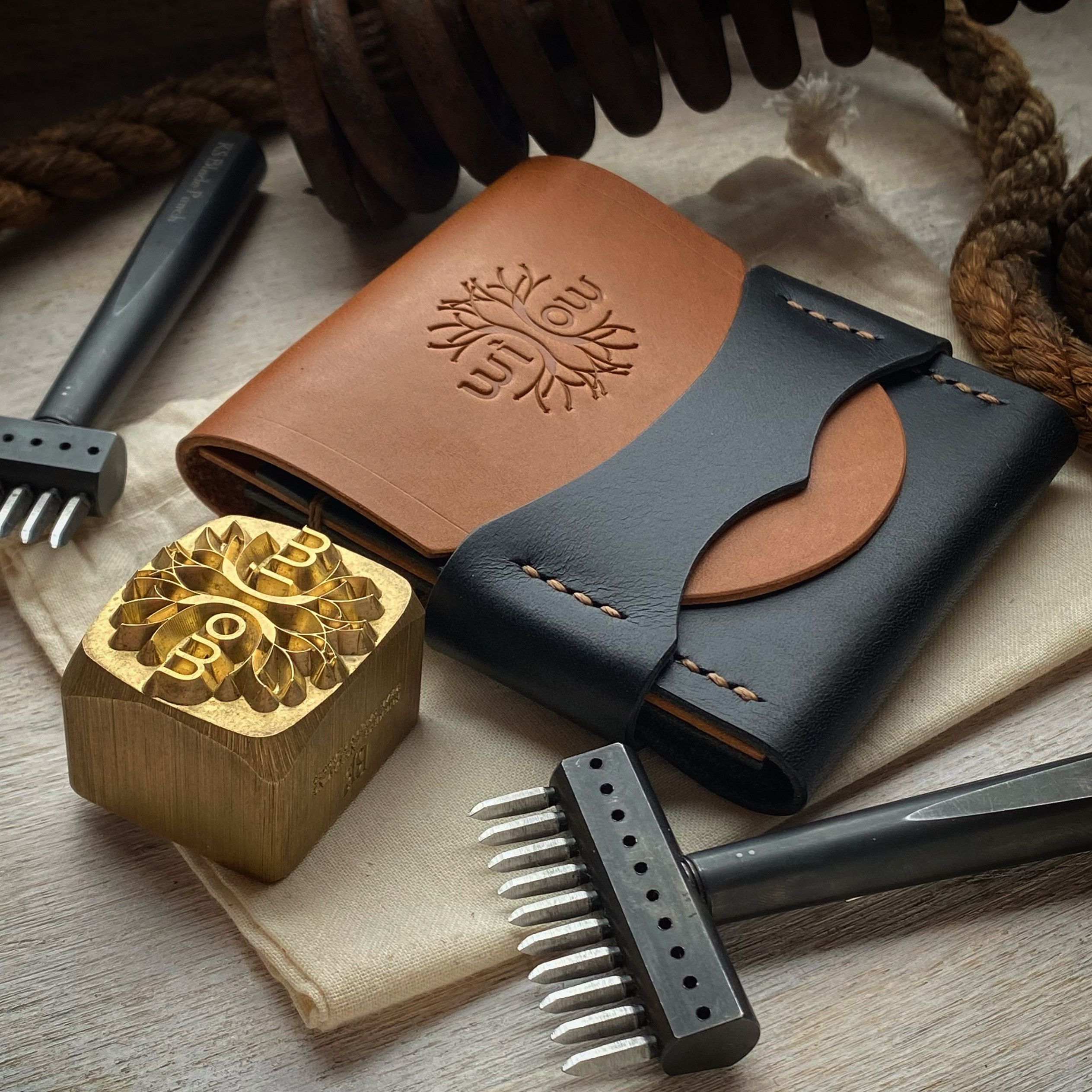 An application scenario or product detail of custom leather stamp logo - Image 20