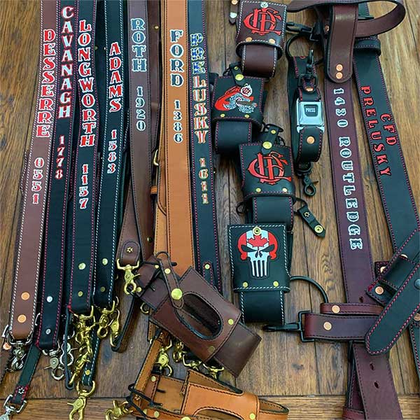 An application scenario or product detail of custom leather straps - Image 14