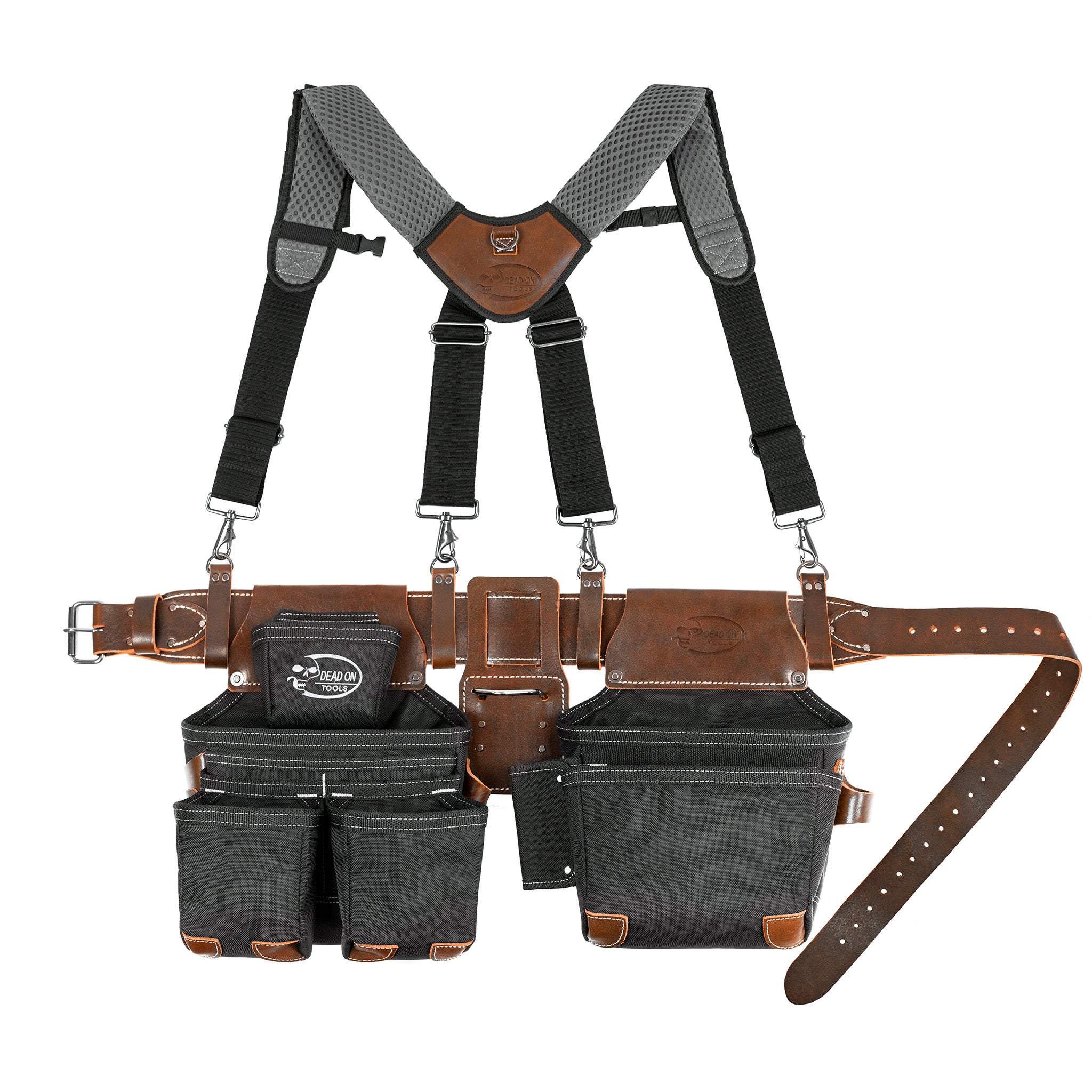 An application scenario or product detail of custom leather tool belt - Image 7