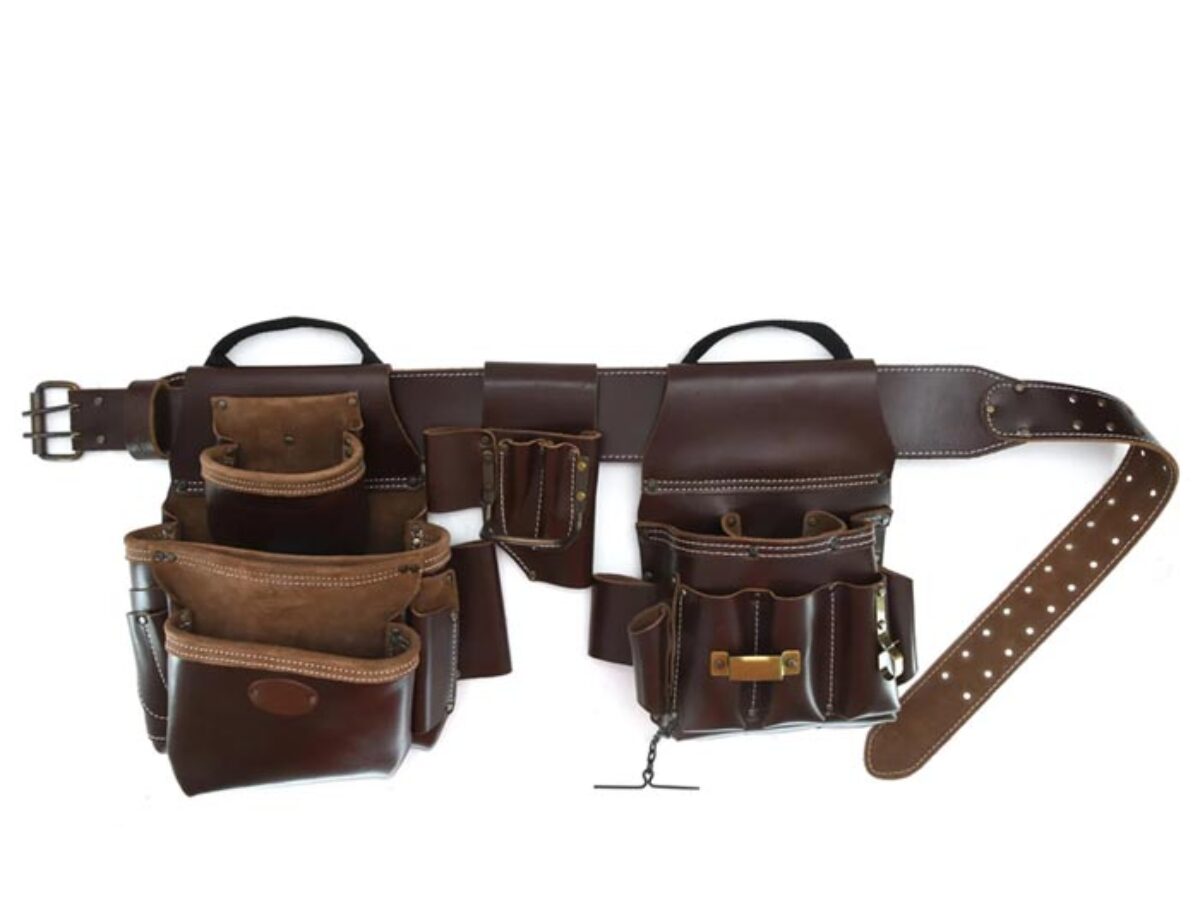 An application scenario or product detail of custom leather tool belt - Image 15