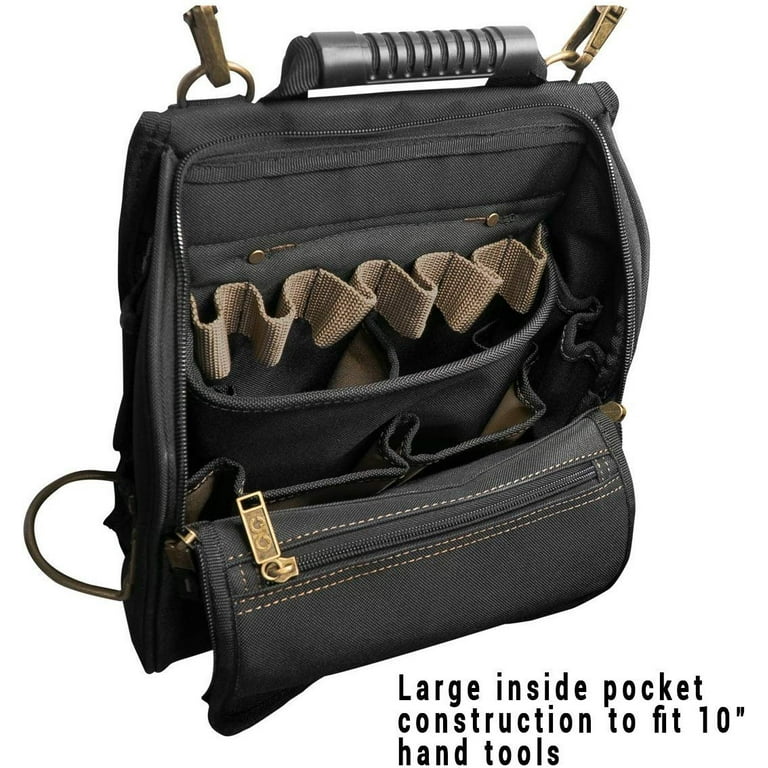 An application scenario or product detail of custom leather tool pouch - Image 16