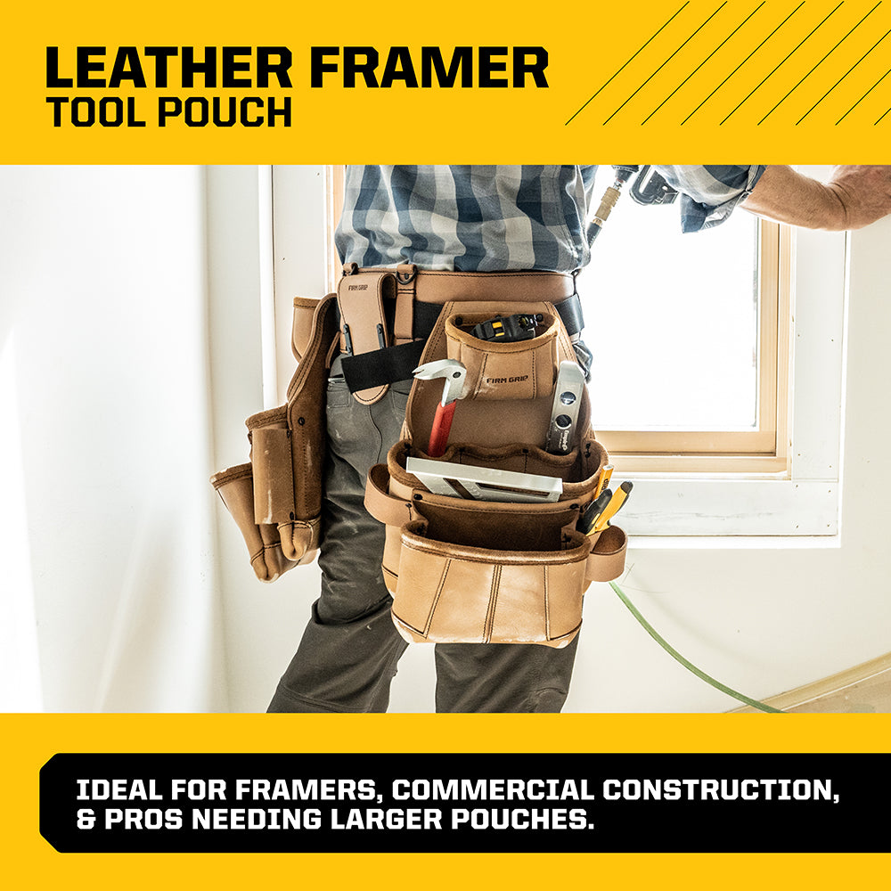 An application scenario or product detail of custom leather tool pouch - Image 22